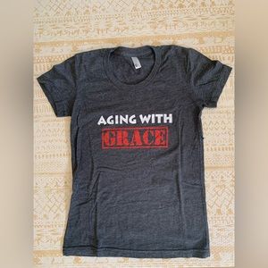 HipFit “Aging is its Grace” CrossFit shirt